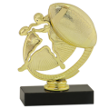 Silhouette Football Trophy